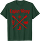 Cajun Navy Paddle Cross T-Shirt - T-Shirt | Forest