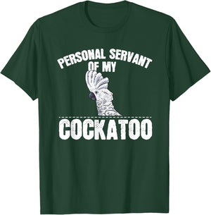 Funny Cockatoo Gift Bird Lovers- Umbrella Cockatoo T-Shirt - T-Shirt | Forest