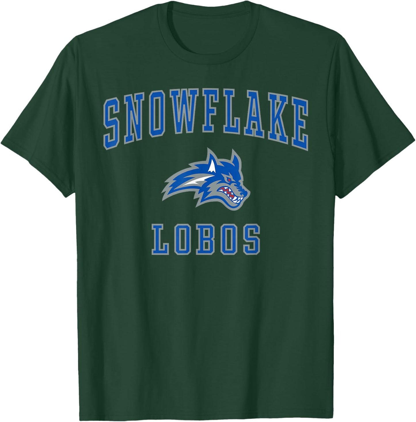 Snowflake High School Lobos C1 T-Shirt - T-Shirt | Forest