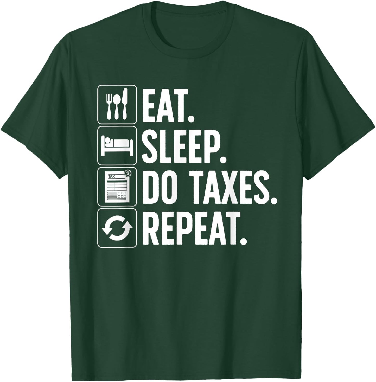 Cute Accountant Design Women Accountant Accounting T-Shirt - T-Shirt | Forest