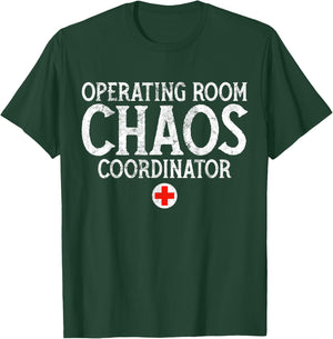 Operating Room Nurse Nursing Gift Medical Shirt T-Shirt - T-Shirt | Forest
