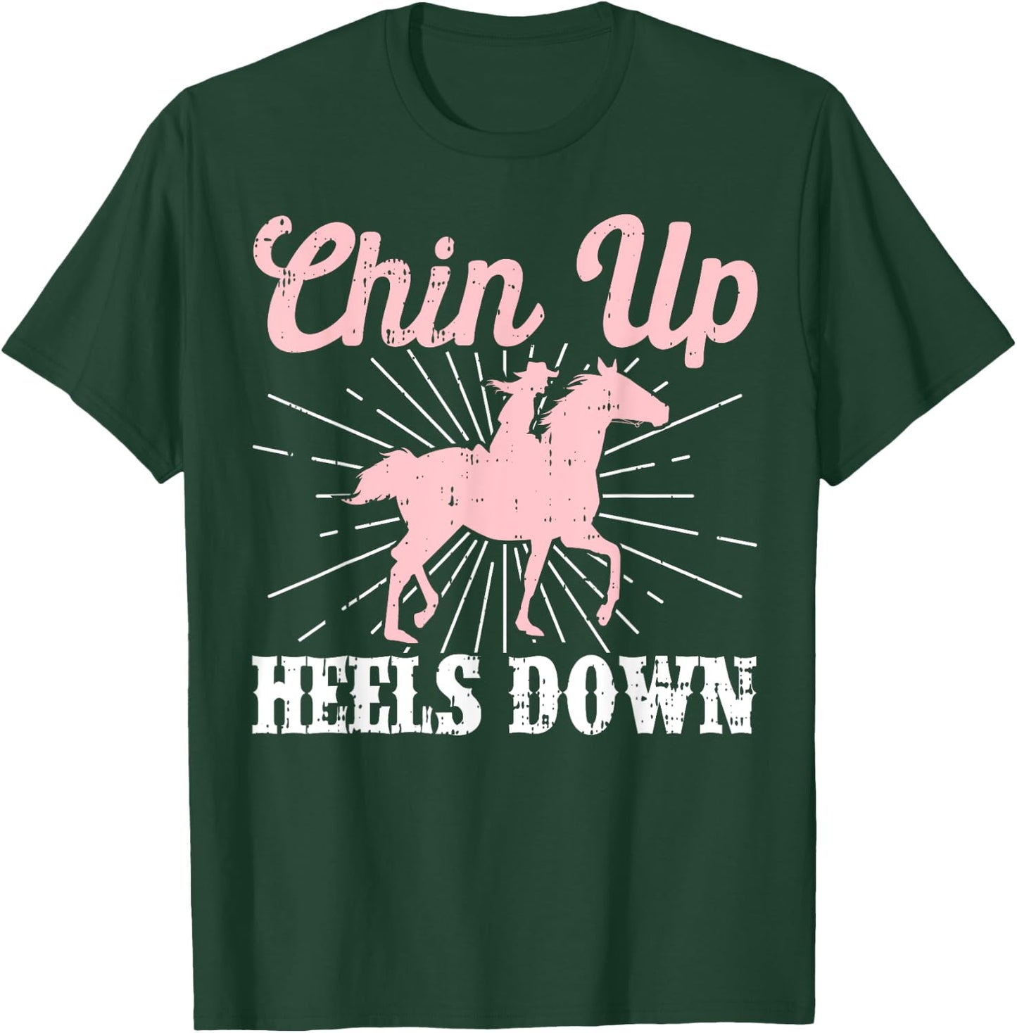 Funny Horse Lover Equestrian Horseback Riding T-Shirt - T-Shirt | Forest