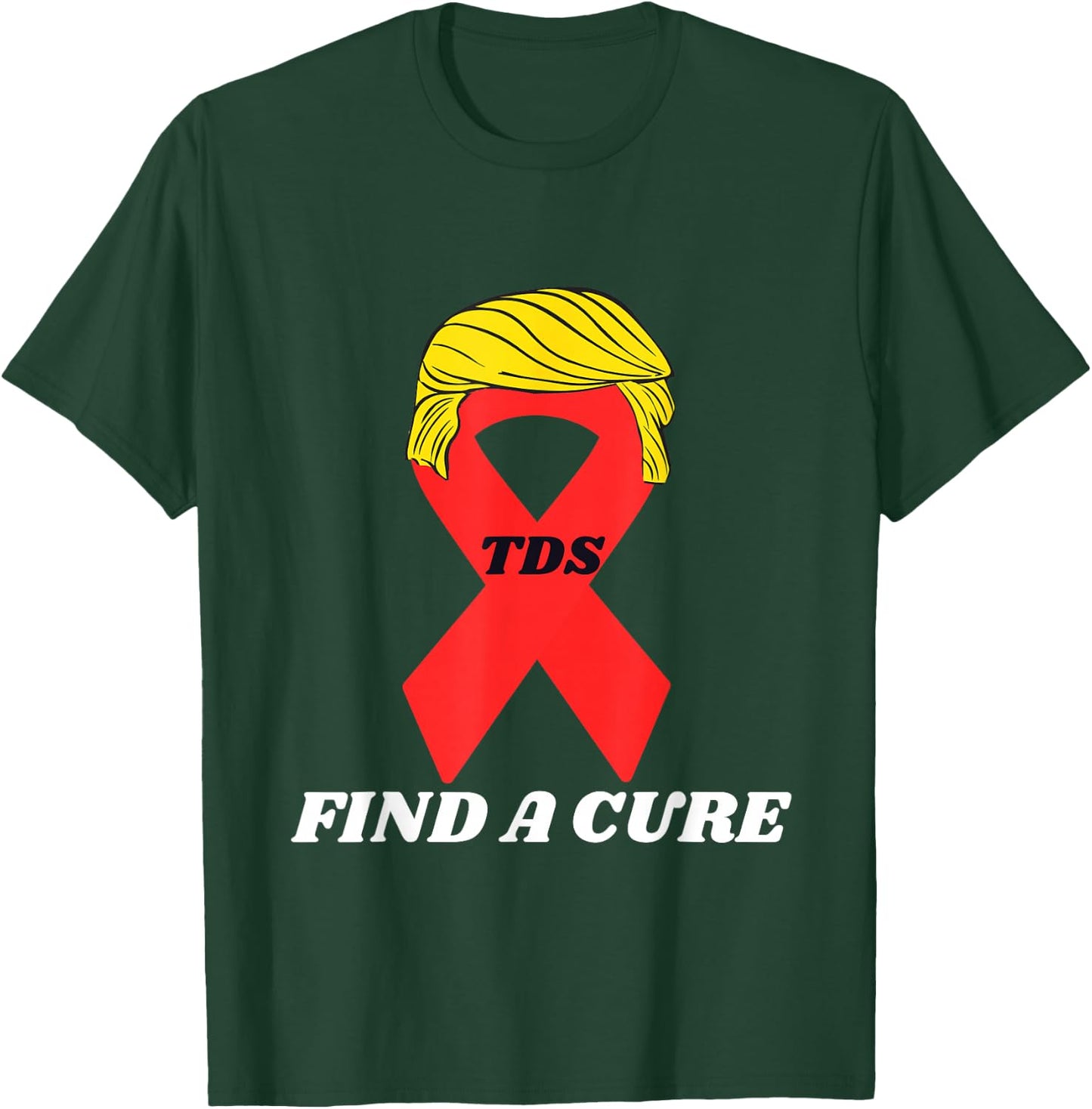 Funny Trump Ribbon Political Humor T-Shirt - T-Shirt | Forest