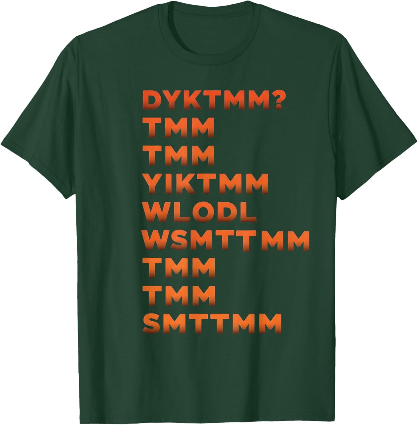 do You Know the Muffin man DYKTMM? Muffin Funny Nostalgic T-Shirt - T-Shirt | Forest