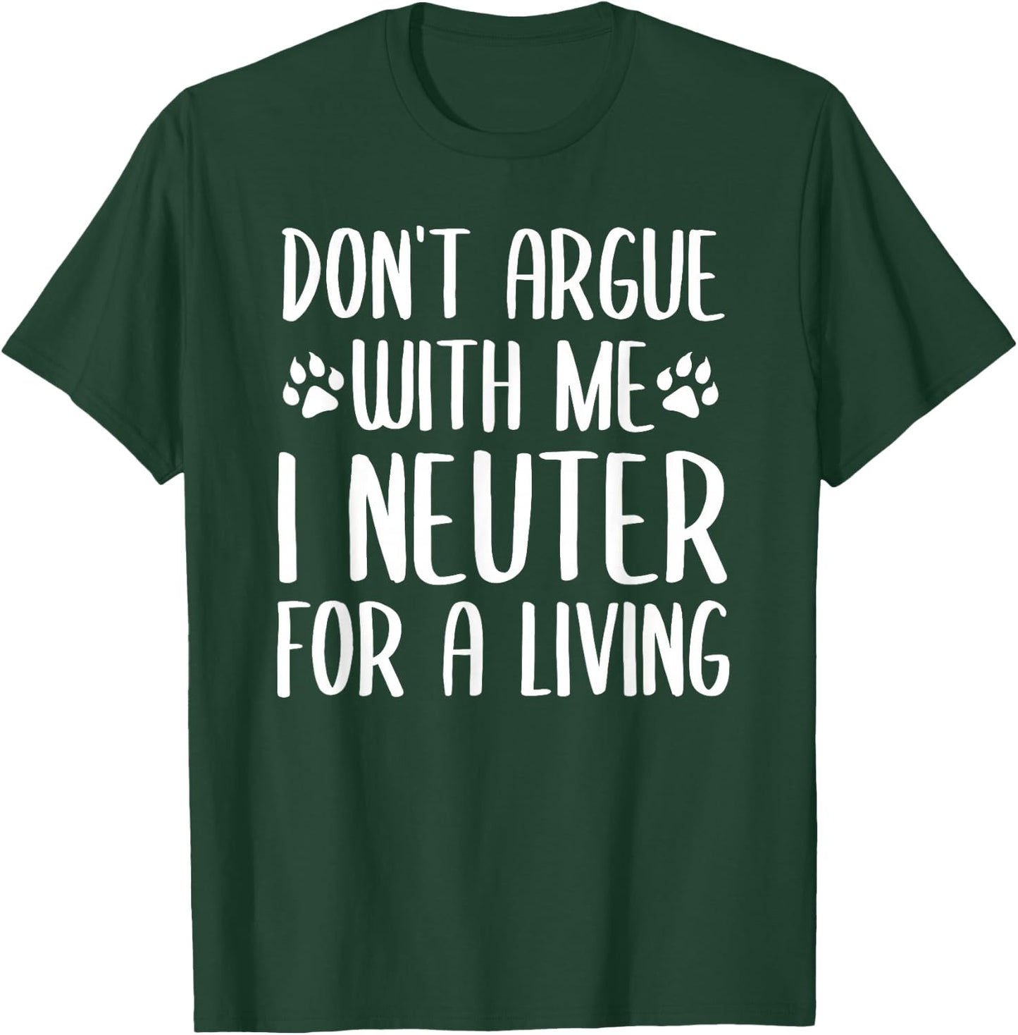 Funny Veterinarian Art Men Women Vet Tech Assistant Doctors T-Shirt - T-Shirt | Forest