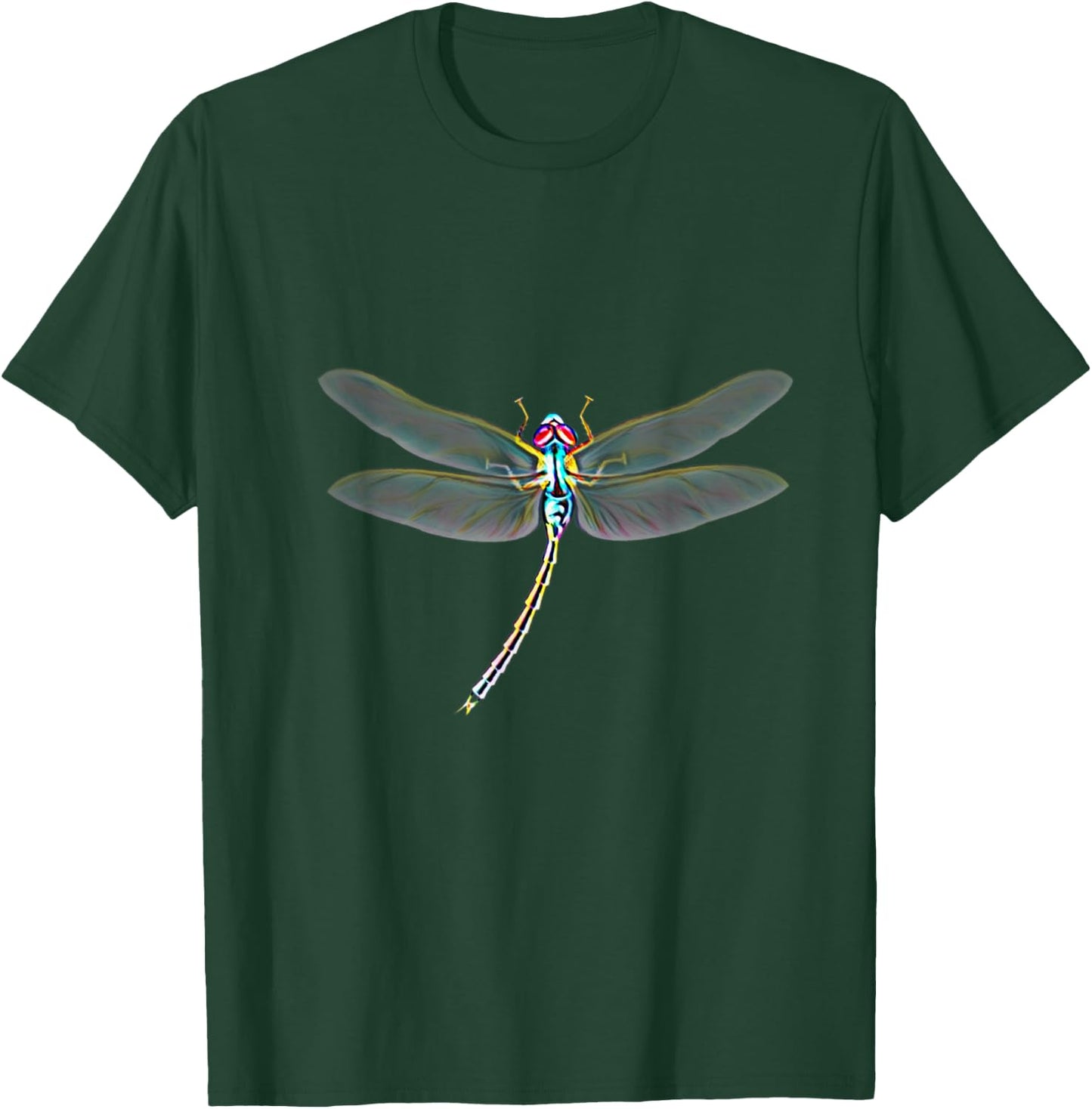 Dragonfly Insect Motif colorful Insects Wings Dragonflies T-Shirt - T-Shirt | Forest