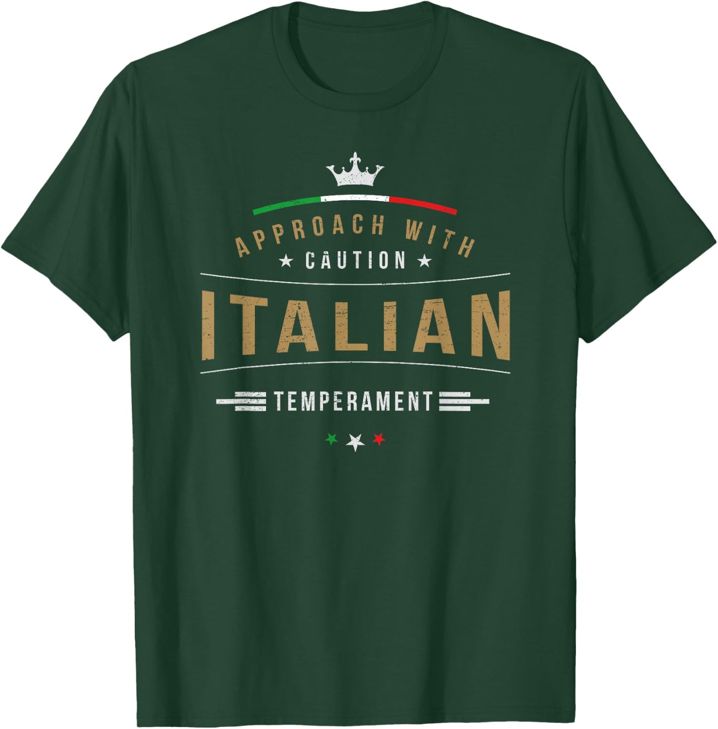 Italian Quote Funny Italy Pun Men Women T-Shirt - T-Shirt | Forest