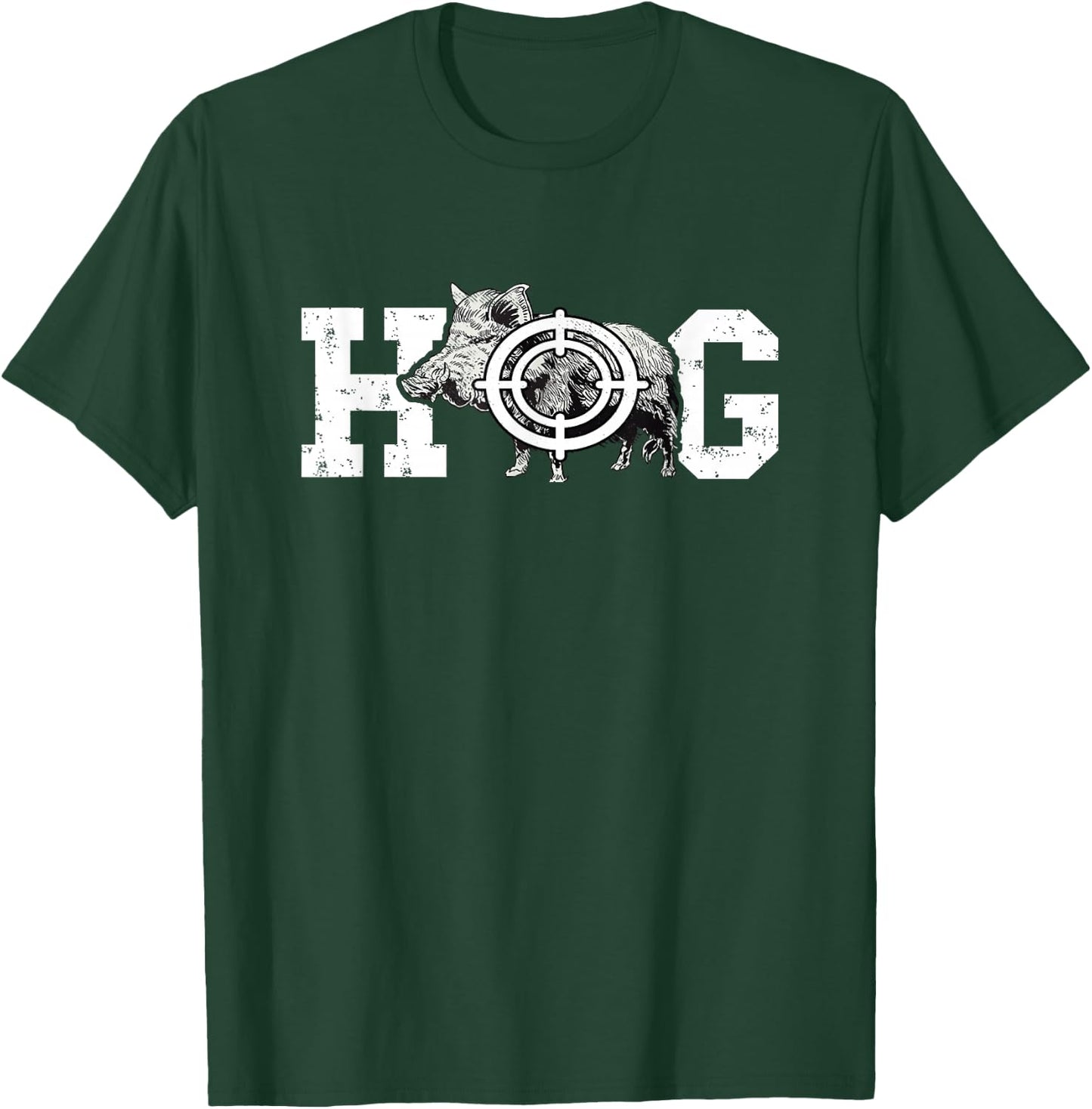 Hog Boar Wild Hog Hunting Wild Boar Pigs Wild Hog Hunting T-Shirt - T-Shirt | Forest