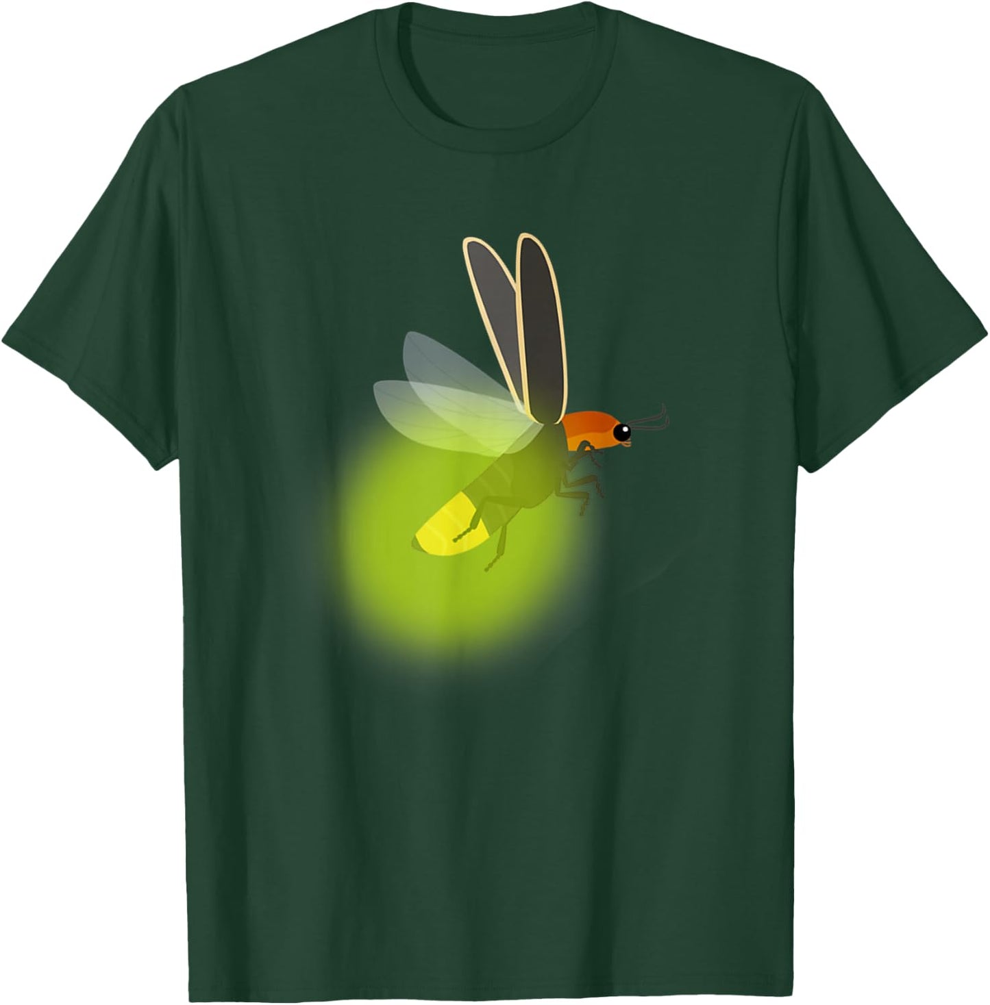 Bugs Insects Entomology Beetle Lightning Bug T-Shirt - T-Shirt | Forest