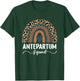 Antepartum Squad, Leopard Rainbow Antepartum Nurse T-Shirt - T-Shirt | Forest