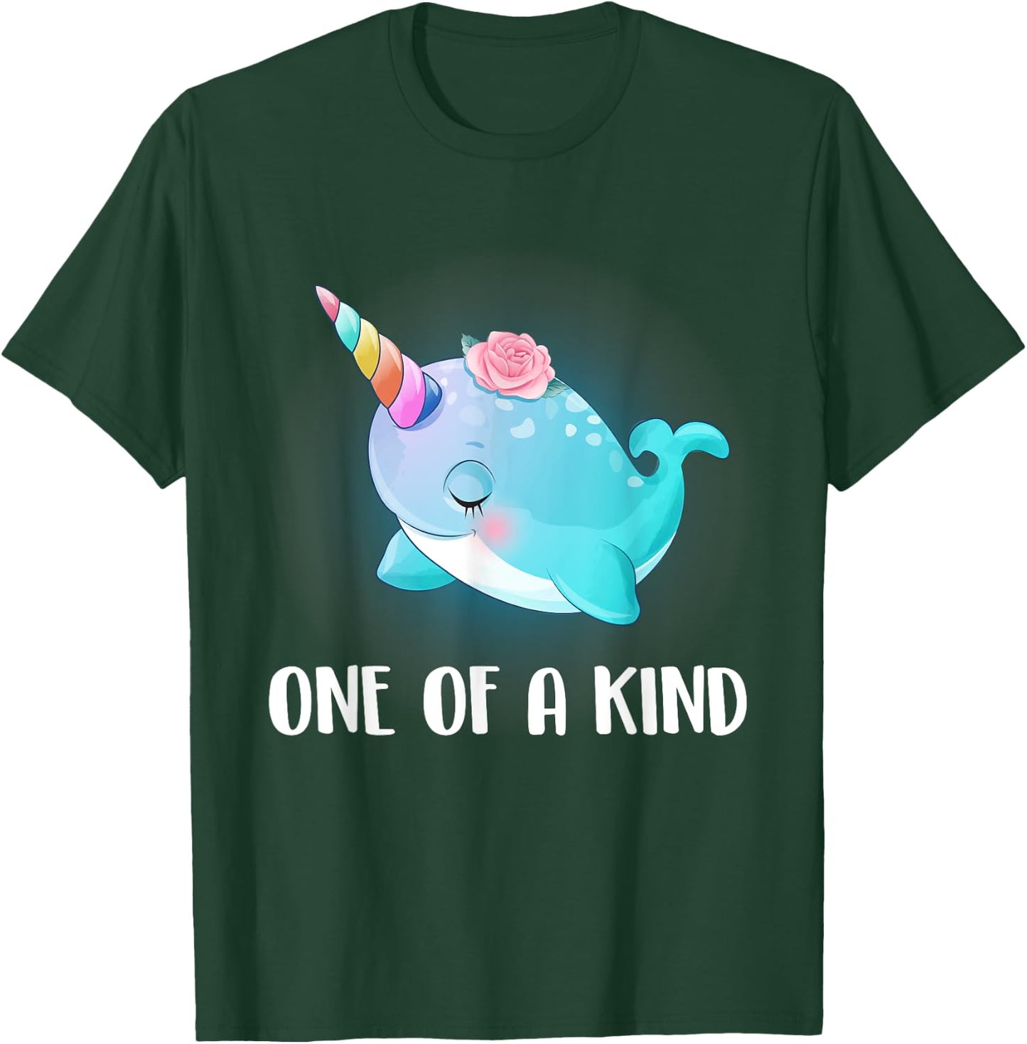 One Of A Kind T Shirt Narwhal Unicorn Shirt Narwhal Costume T-Shirt - T-Shirt | Forest