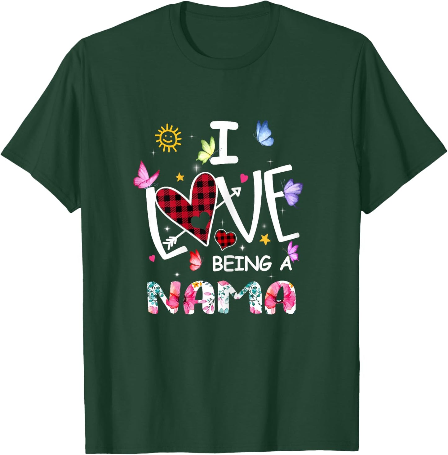 Women Love Being a Nama T-Shirt - T-Shirt | Forest