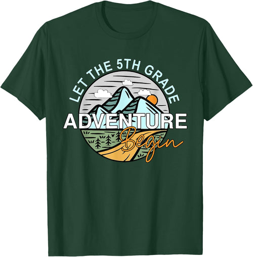 Let the 5th Grade Adventure Begin Back To School Fifth Grade