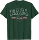NASA Collegiate Lettered Logo with Distressing Space Science T-Shirt - T-Shirt | Forest