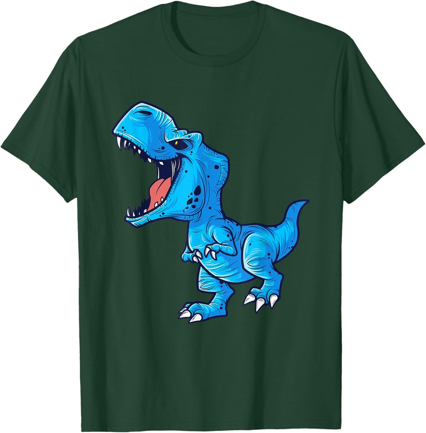 Funny Dinosaur T-Rex Dino Animal Lover Gift Kids Boys T-Shirt - T-Shirt | Forest