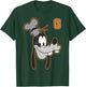 Disney Goofy Orange Outline Portrait Small T-Shirt - T-Shirt | Forest