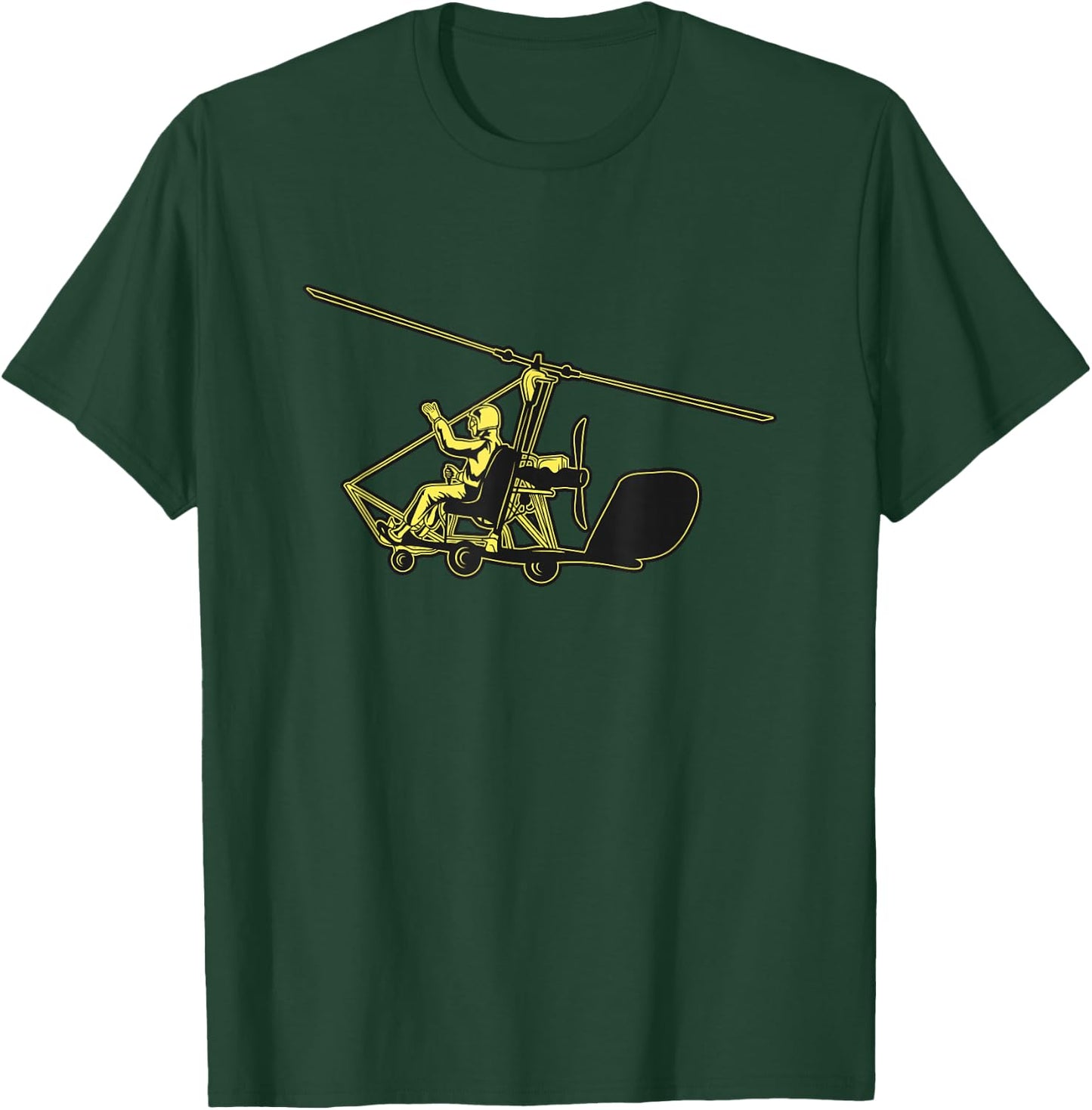 Gyrocopter gyrocopter gyrocopter T-Shirt - T-Shirt | Forest