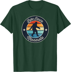 Lake Itasca Minnesota Sasquatch Souvenir T-Shirt - T-Shirt | Forest