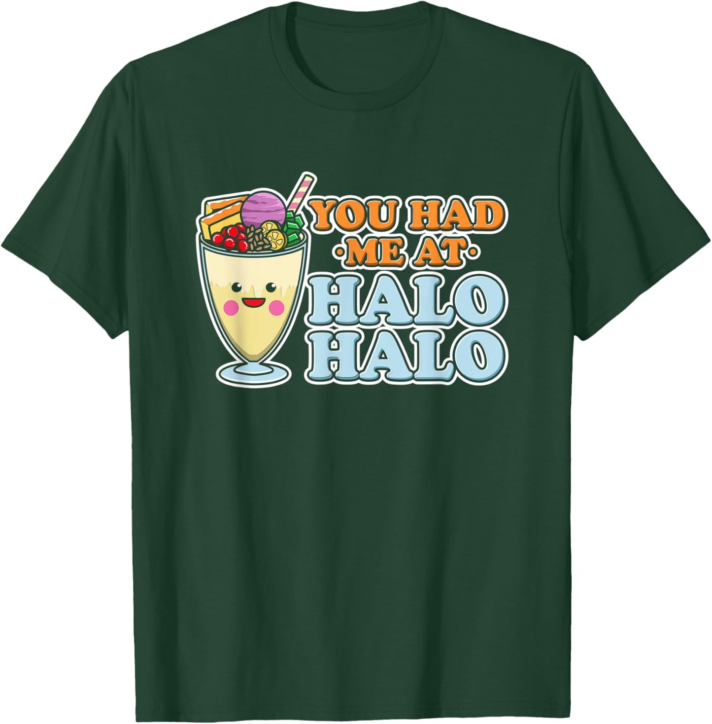 halo halo filipino ice shaver / Philippines Tagalog dessert T-Shirt - T-Shirt | Forest