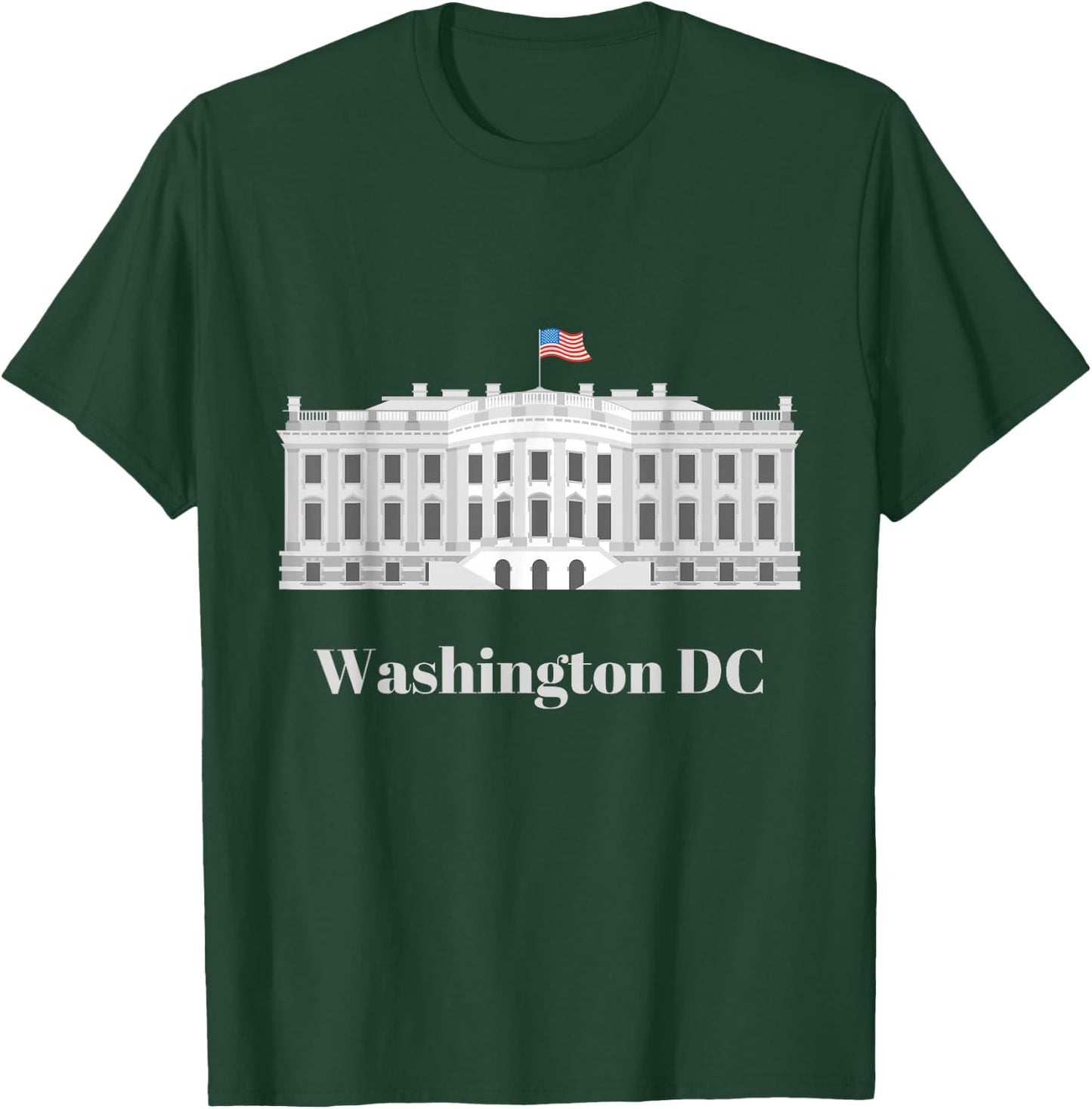 Washington DC White House T-Shirt - T-Shirt | Forest