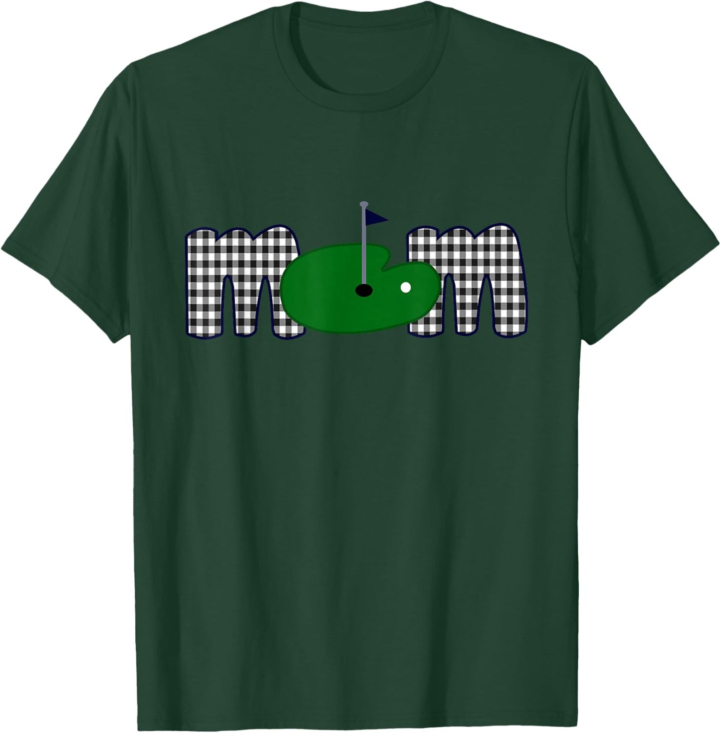 Golf Mom Life Birthday Family Matching Mama Mother's Day T-Shirt - T-Shirt | Forest