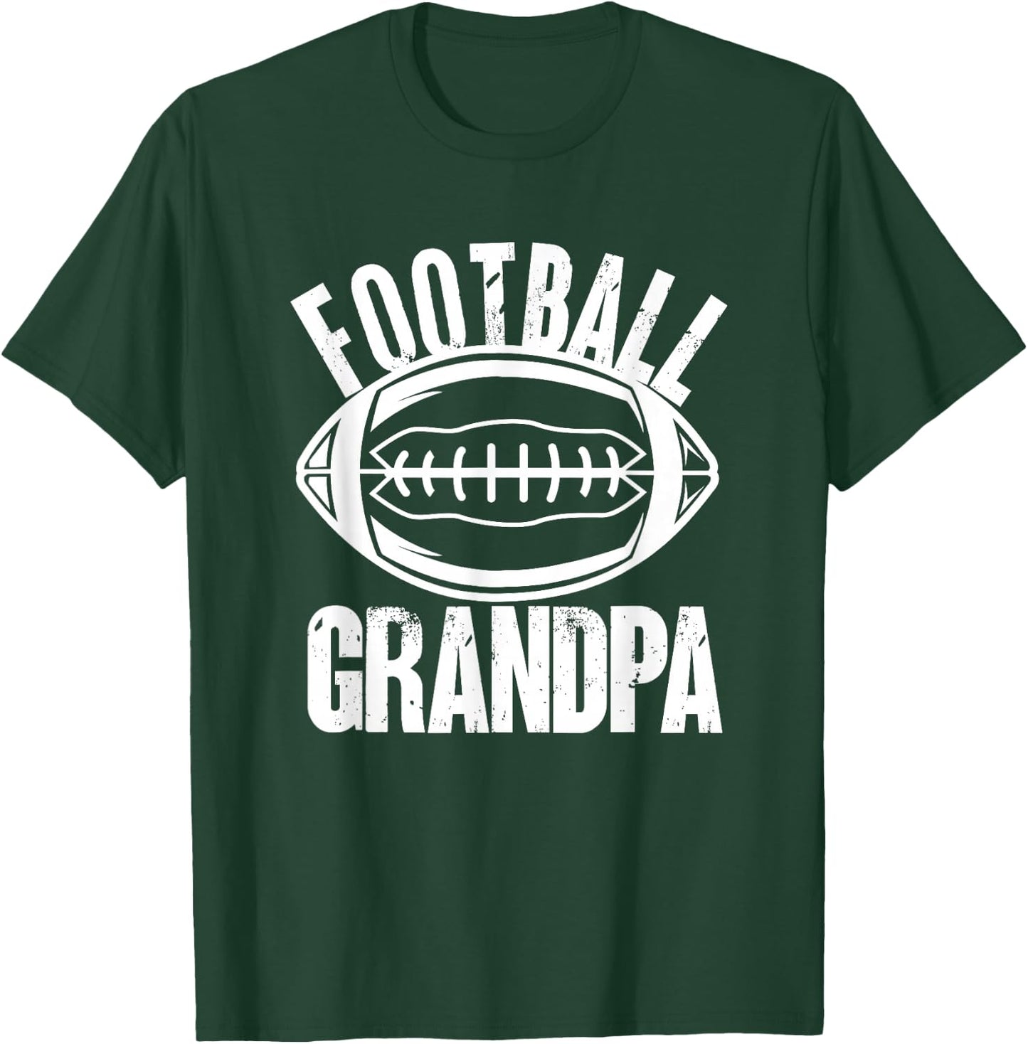 Funny Grandpa American Football T-Shirt - T-Shirt | Forest