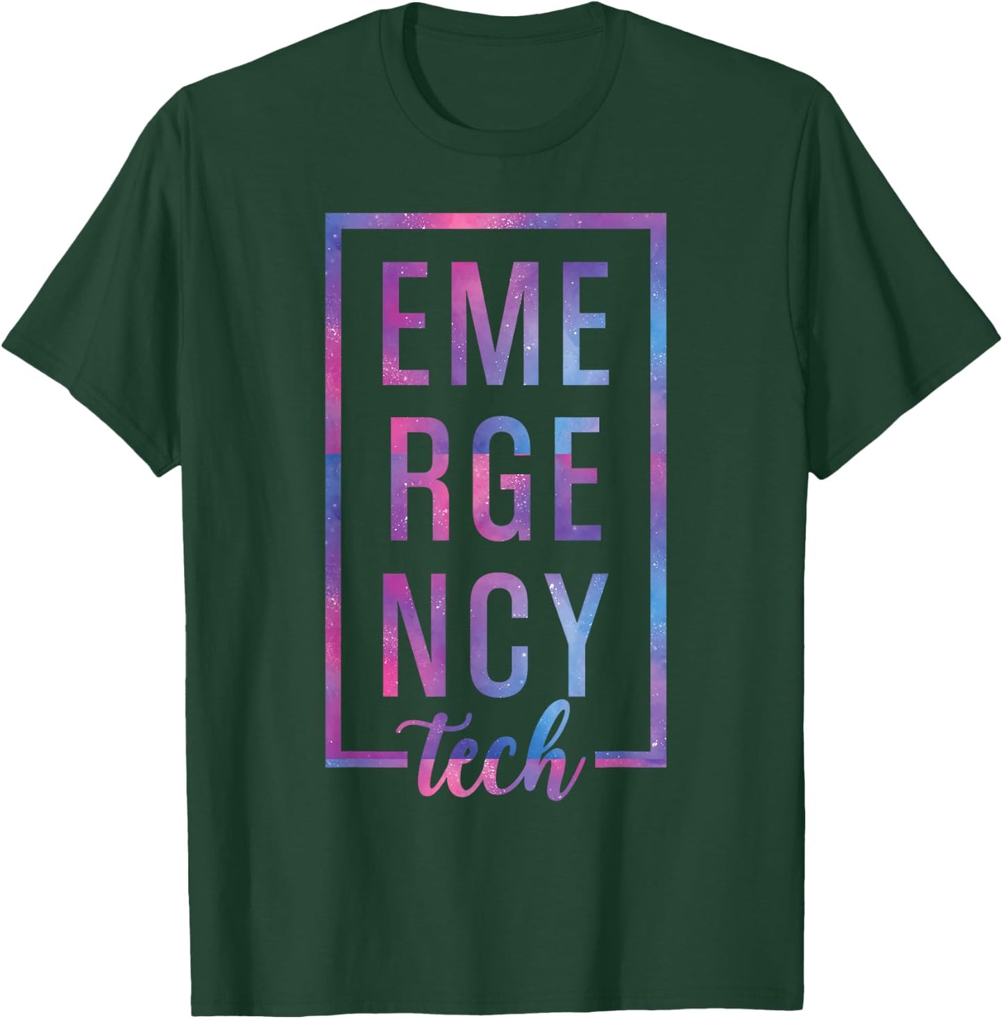 Emergency Room Tech ER Tech ER Technician T-Shirt - T-Shirt | Forest