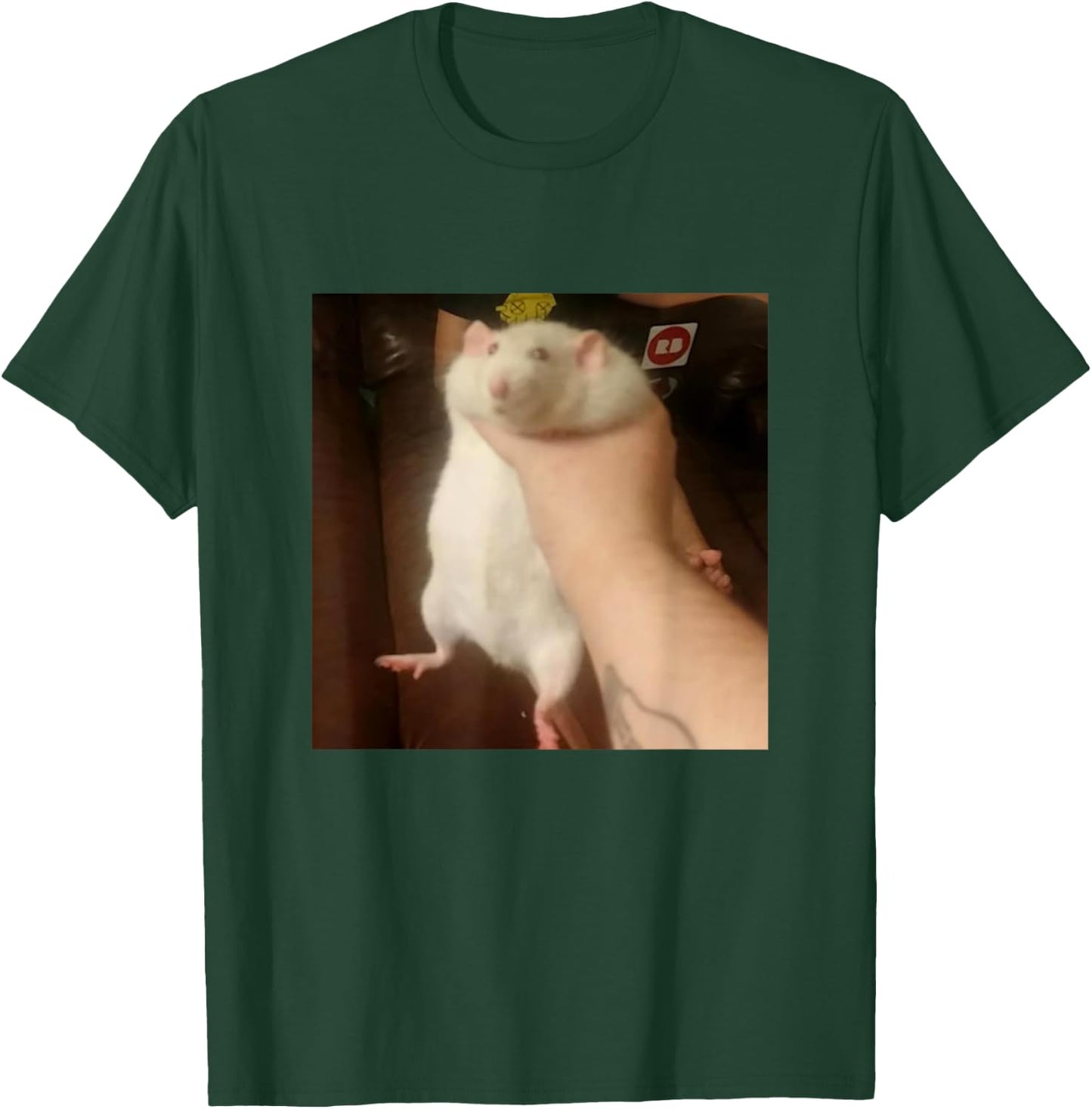 Cute Fat Rat Being Grabbed Meme T-Shirt - T-Shirt | Forest