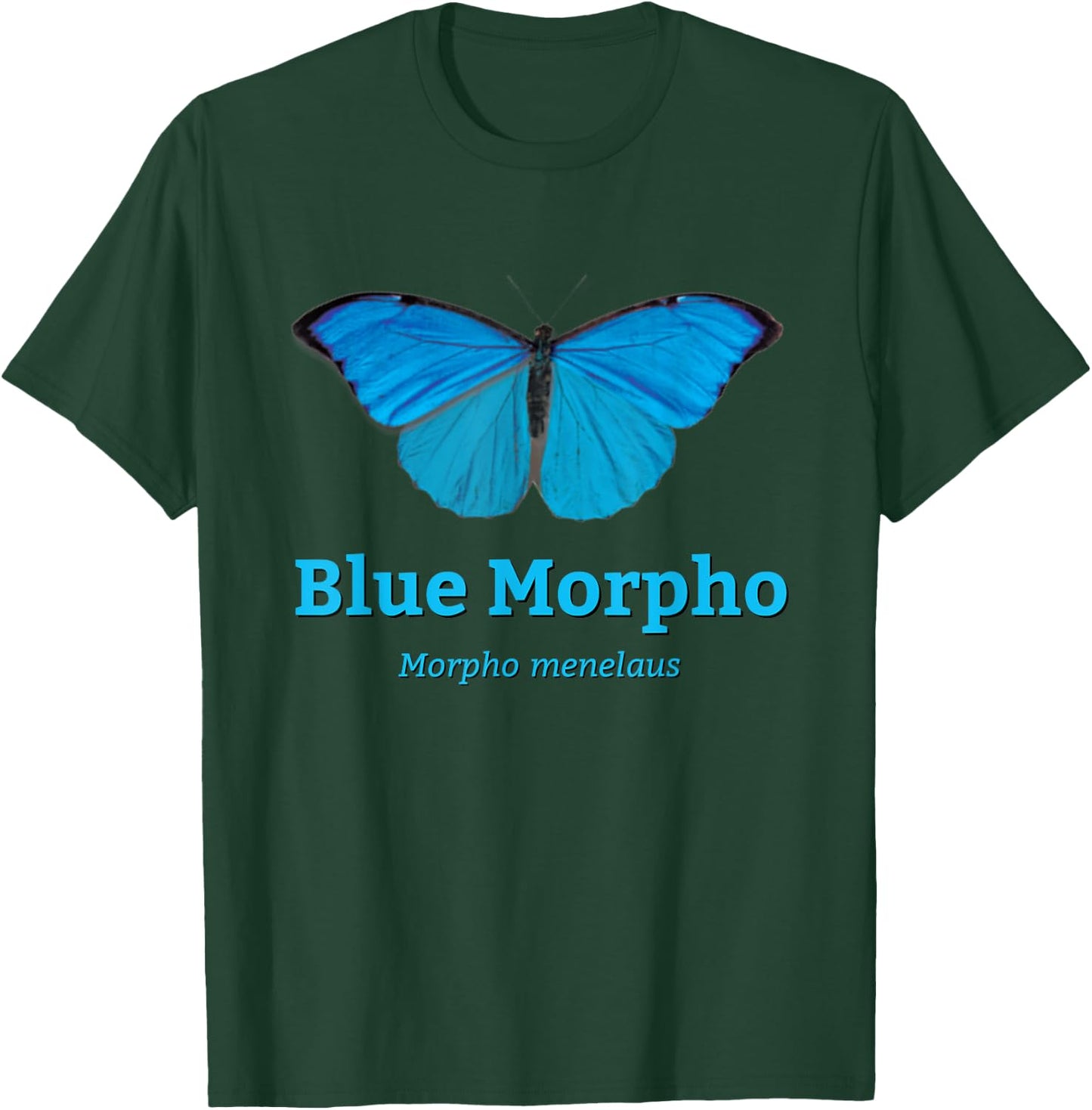 Magnificent Blue Morpho - Color Set 1 T-Shirt - T-Shirt | Forest