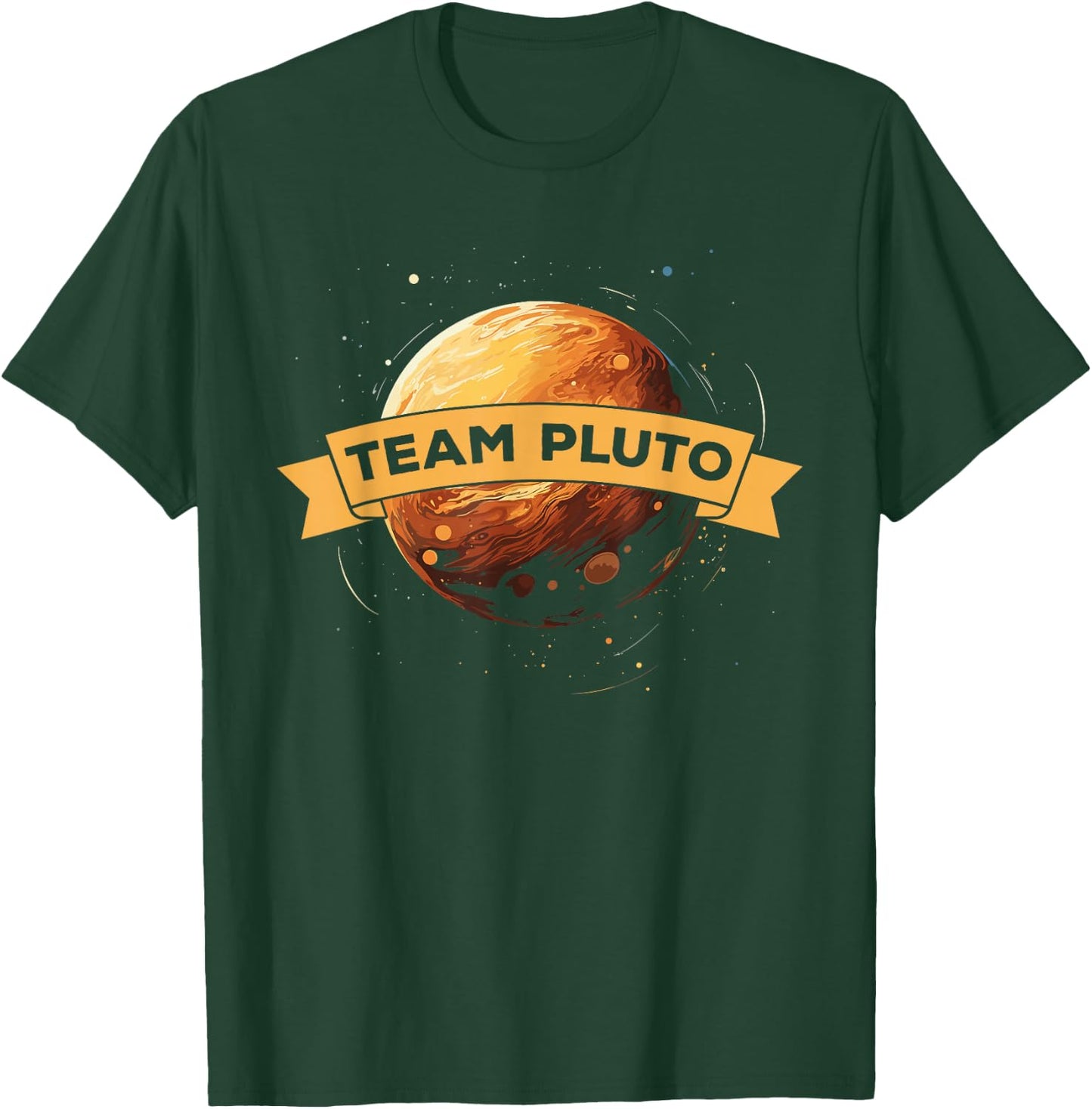 Pluto Astrology Space Science Planet Astronomer Astronomy T-Shirt - T-Shirt | Forest