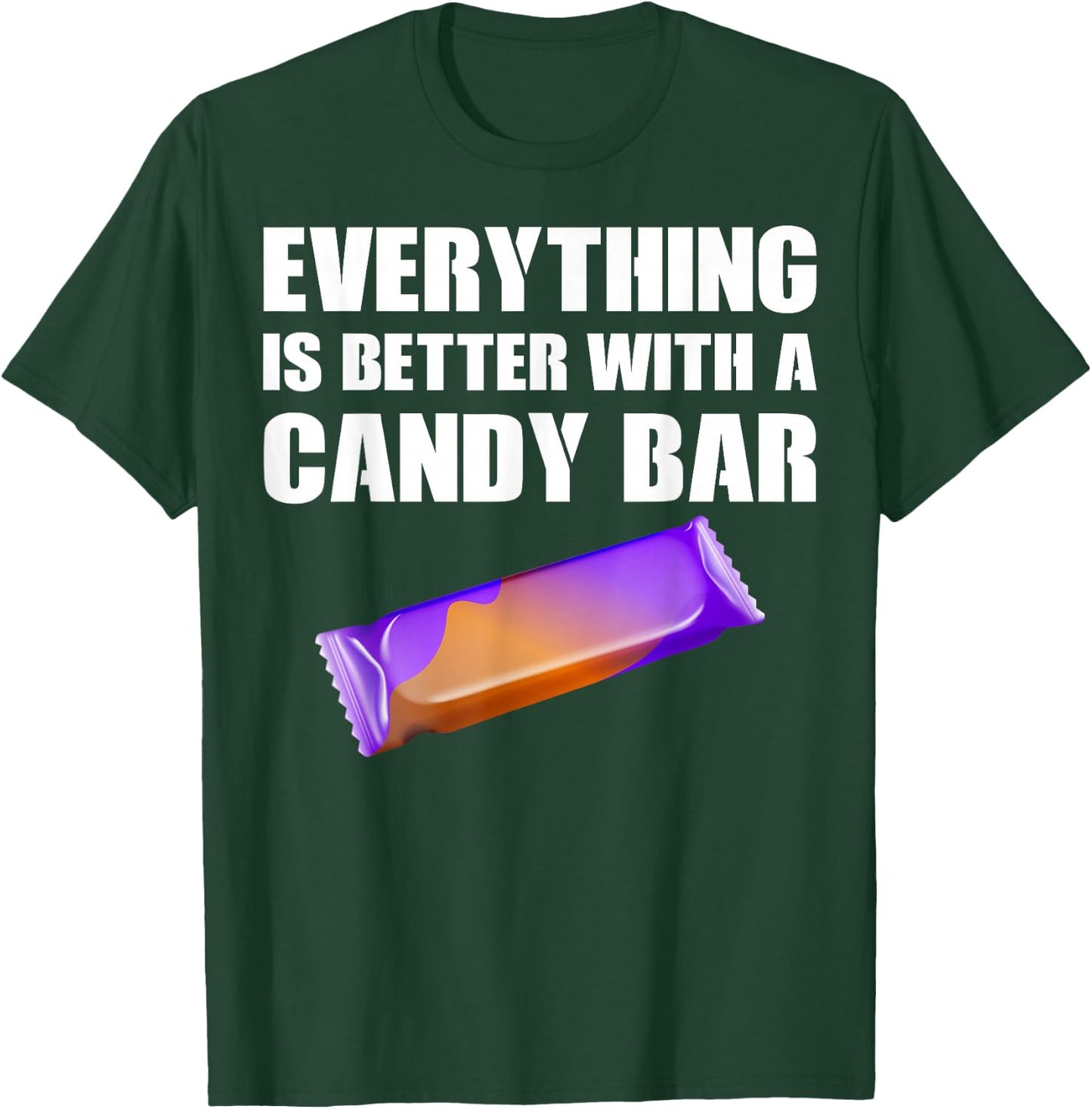 Candy Bar Apparel - Best Funny Bars Lover Design T-Shirt - T-Shirt | Forest