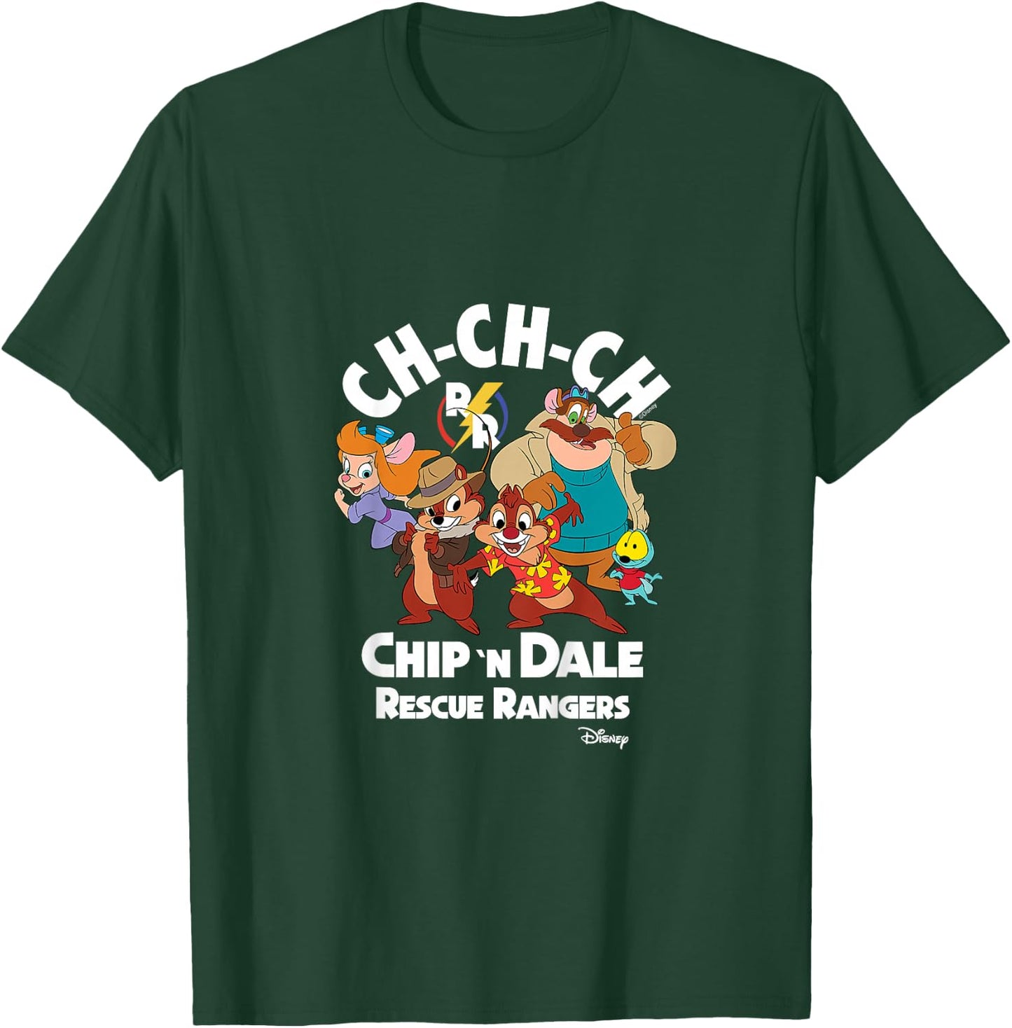 Kids Chip 'N Dale Rescue Rangers - Nature Happy Place T-Shirt - T-Shirt | Forest