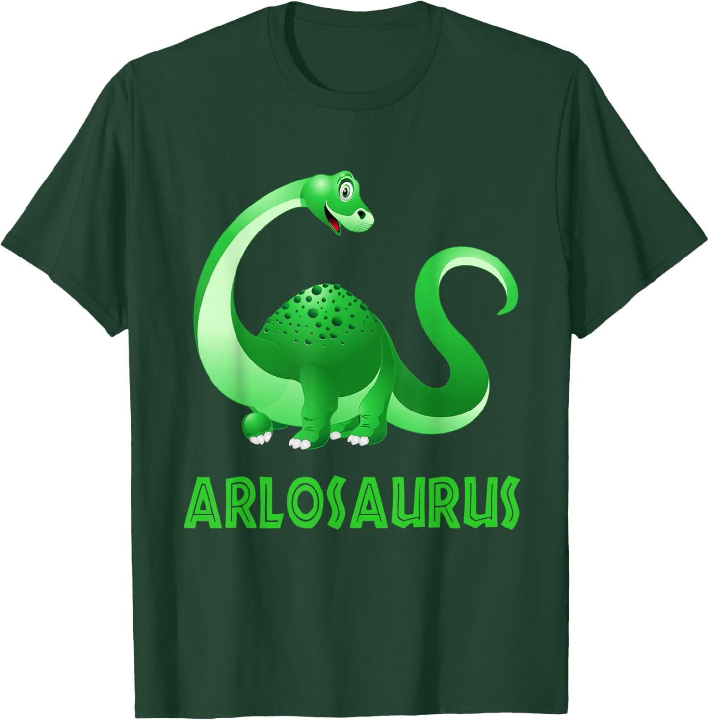 Arlo Arlosaurus Cool Dinosaur Kid Gift T-Shirt - T-Shirt | Forest