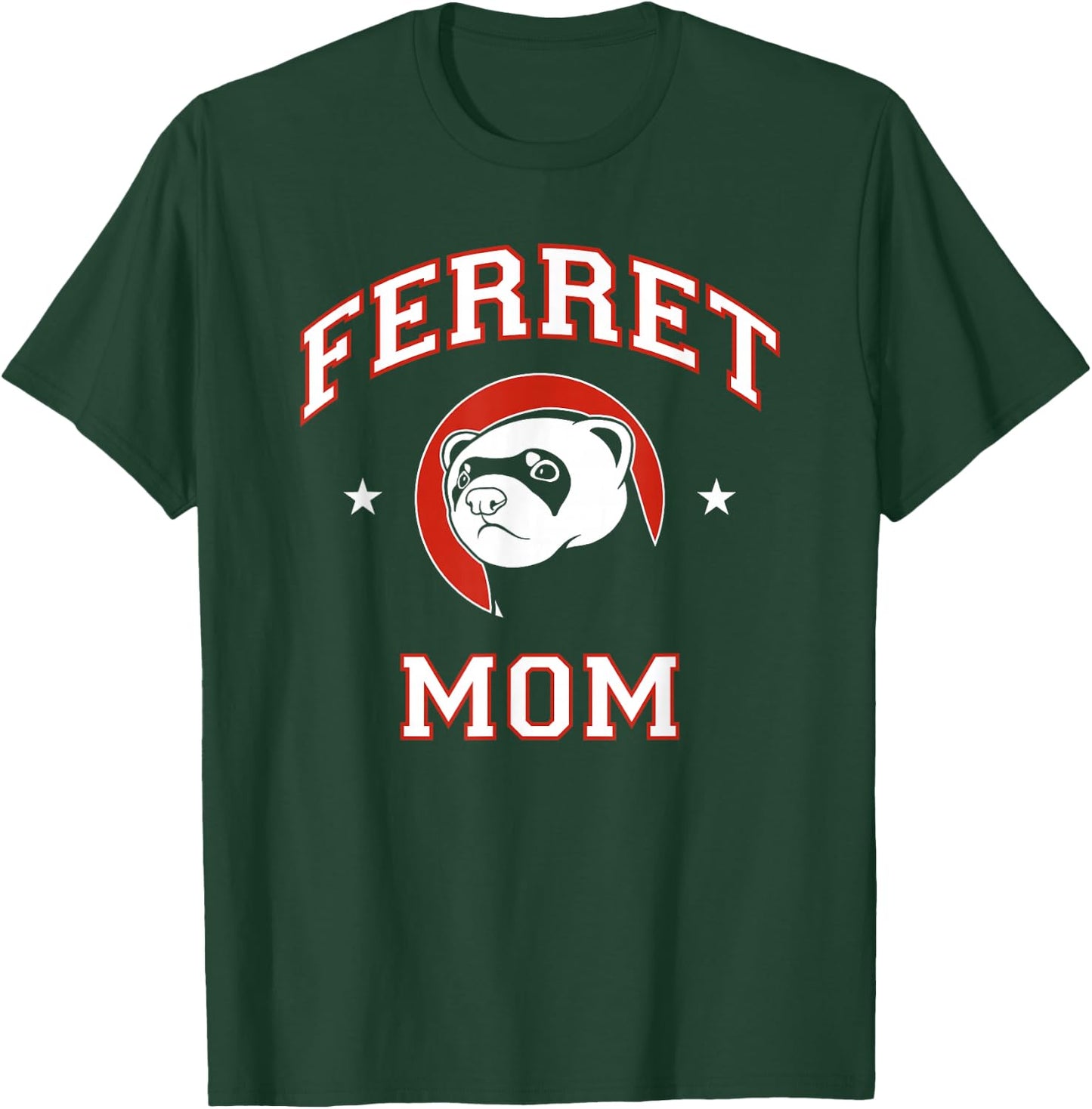 Ferret Mom T-Shirt - T-Shirt | Forest