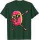 Funny Donut Designs for Boys Kids Girl Hip-Hop Dabbing Donut Small T-Shirt - T-Shirt | Forest
