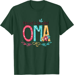 Blessed to be called Oma Colorful gifts-Grandma T-Shirt - T-Shirt | Forest