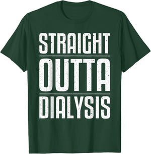 Funny Dialysis Women Kidney Disease Patient Recovery T-Shirt - T-Shirt | Forest