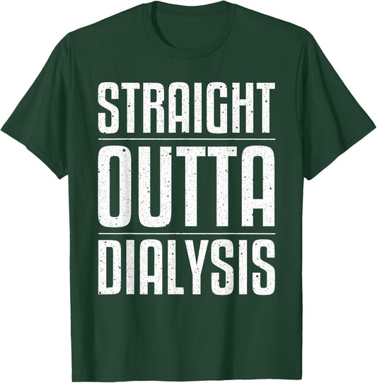 Funny Dialysis Women Kidney Disease Patient Recovery T-Shirt - T-Shirt | Forest
