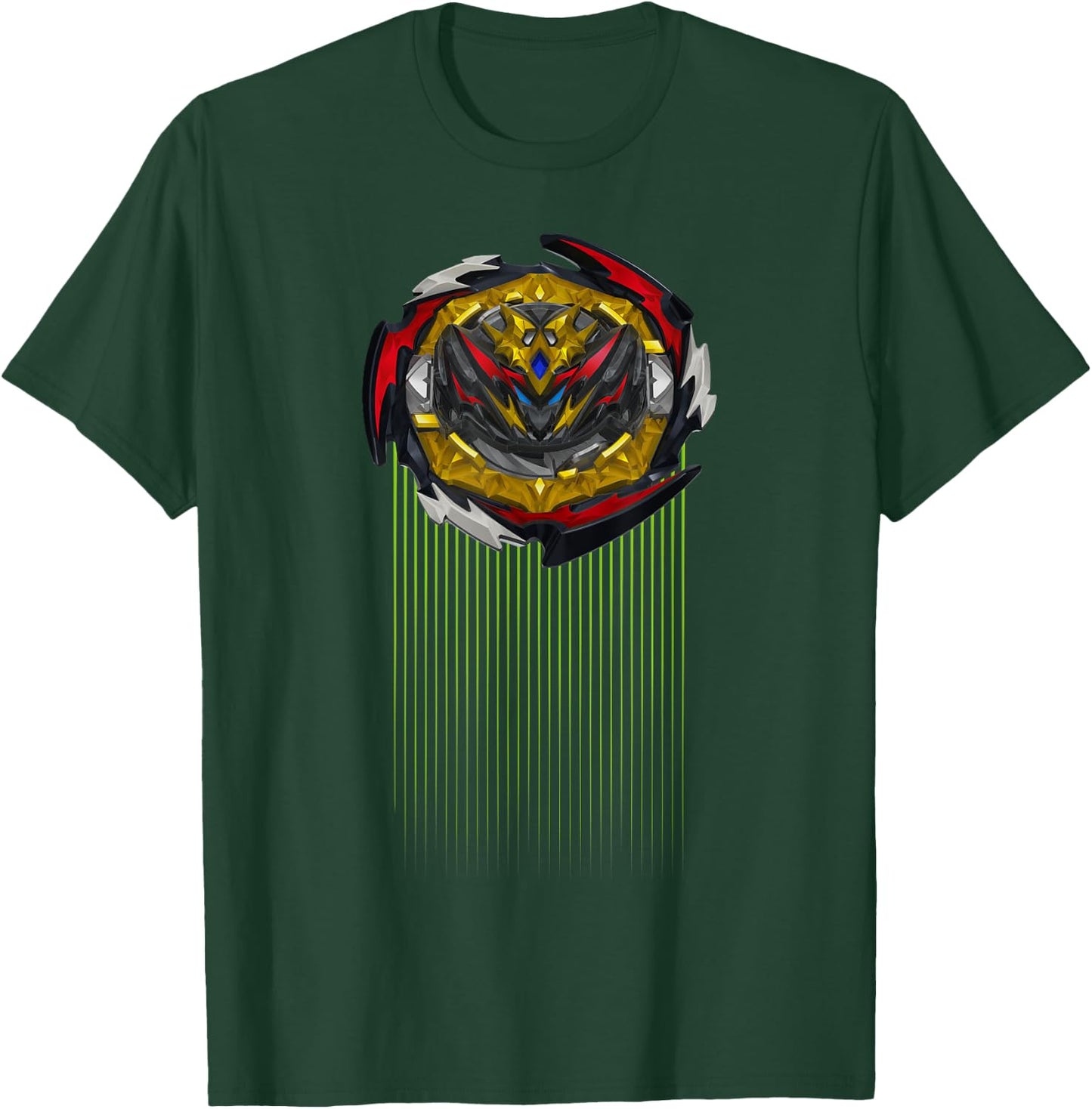 Hasbro BEYBLADE BURST QUADDRIVE BELFYRE Women's Black Graphic T-Shirt - T-Shirt | Forest