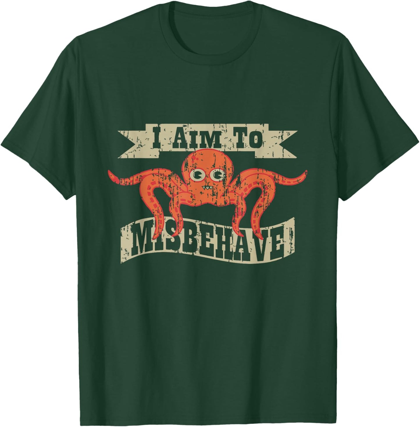 I Aim To Misbehave T-Shirt - T-Shirt | Forest