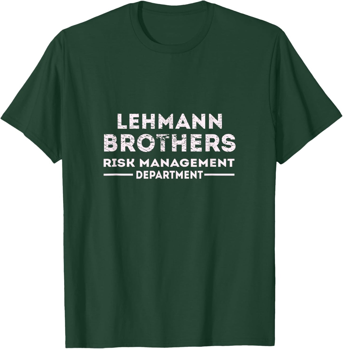 Lehman Brothers 2008 T-Shirt - T-Shirt | Forest