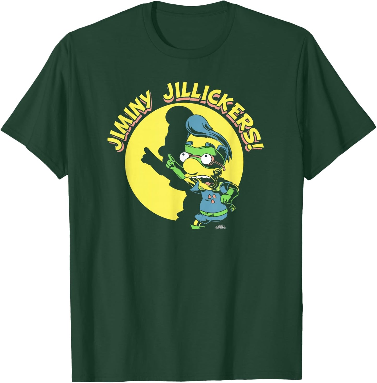 The Simpsons Milhouse Jiminy Jillickers T-Shirt - T-Shirt | Forest