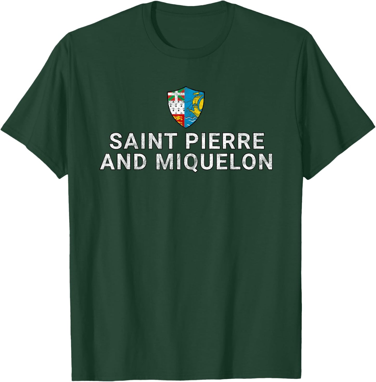 Saint Pierre and Miquelon T-Shirt - T-Shirt | Forest