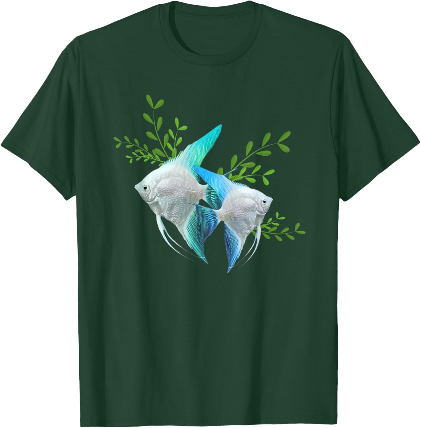 Angel Fish Aquarium Fish Tank Gift T-Shirt - T-Shirt | Forest