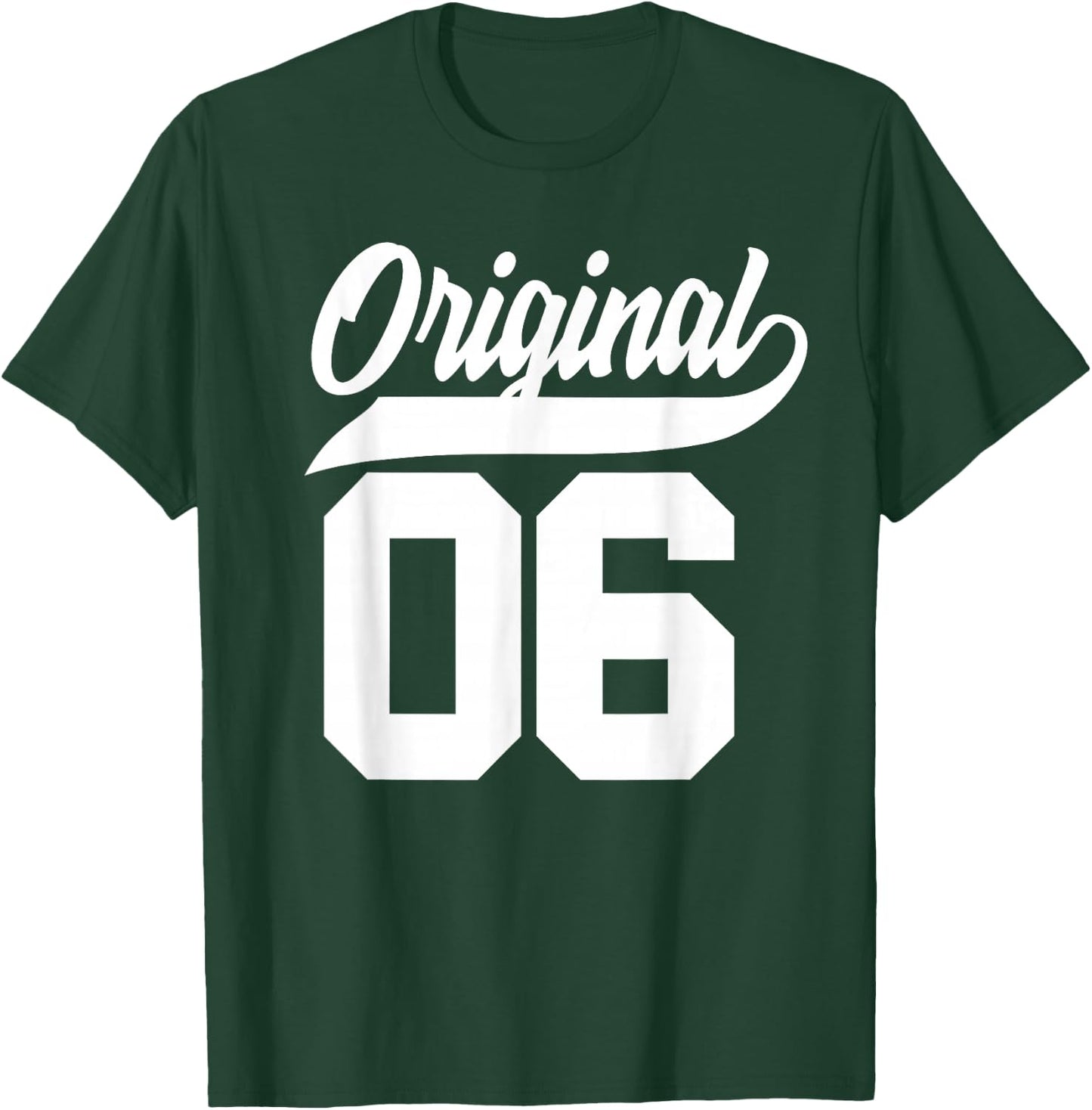 20th Birthday Gift Boys Girls Original Vintage Born 2006 T-Shirt - T-Shirt | Forest