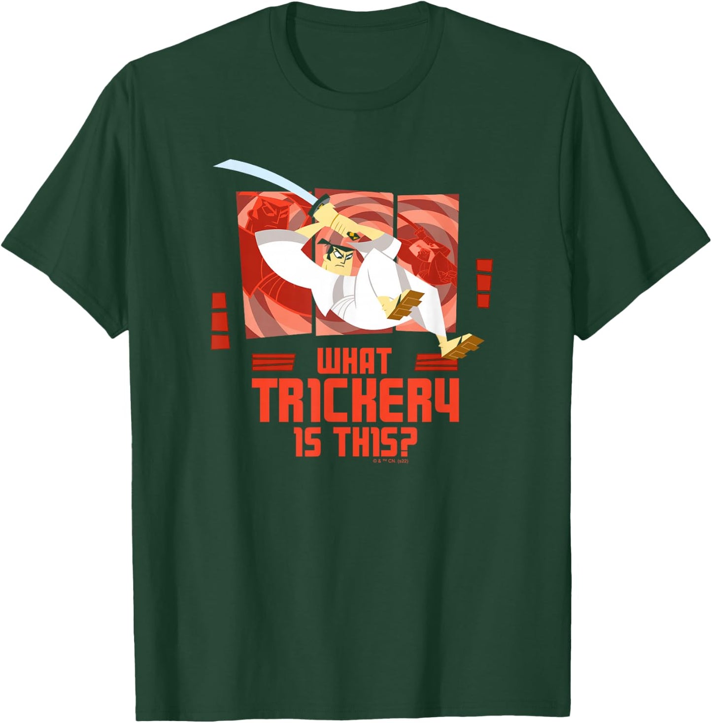 Samurai Jack What Trickery Is This? T-Shirt - T-Shirt | Forest