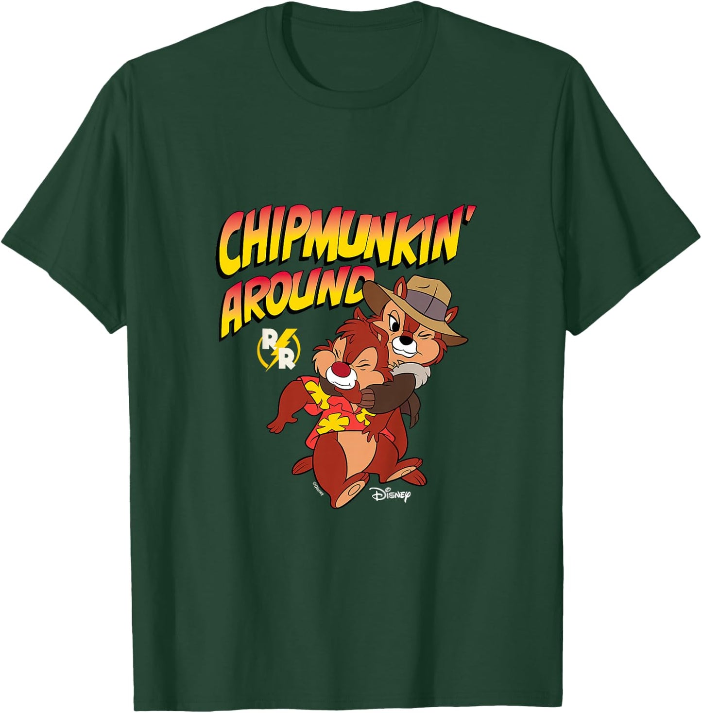 Kids Chip 'N Dale Rescue Rangers - Chipmunkin' Around T-Shirt - T-Shirt | Forest