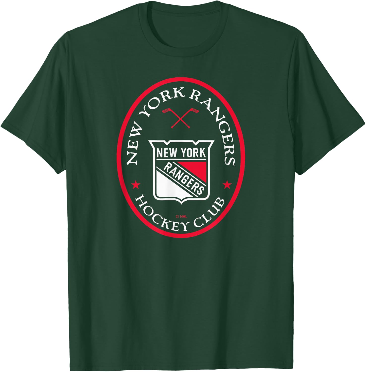 New York Rangers Iconic Royal Officially Licensed T-Shirt - T-Shirt | Forest