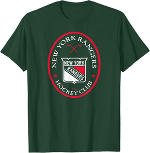 New York Rangers Iconic Royal Officially Licensed T-Shirt - T-Shirt | Forest