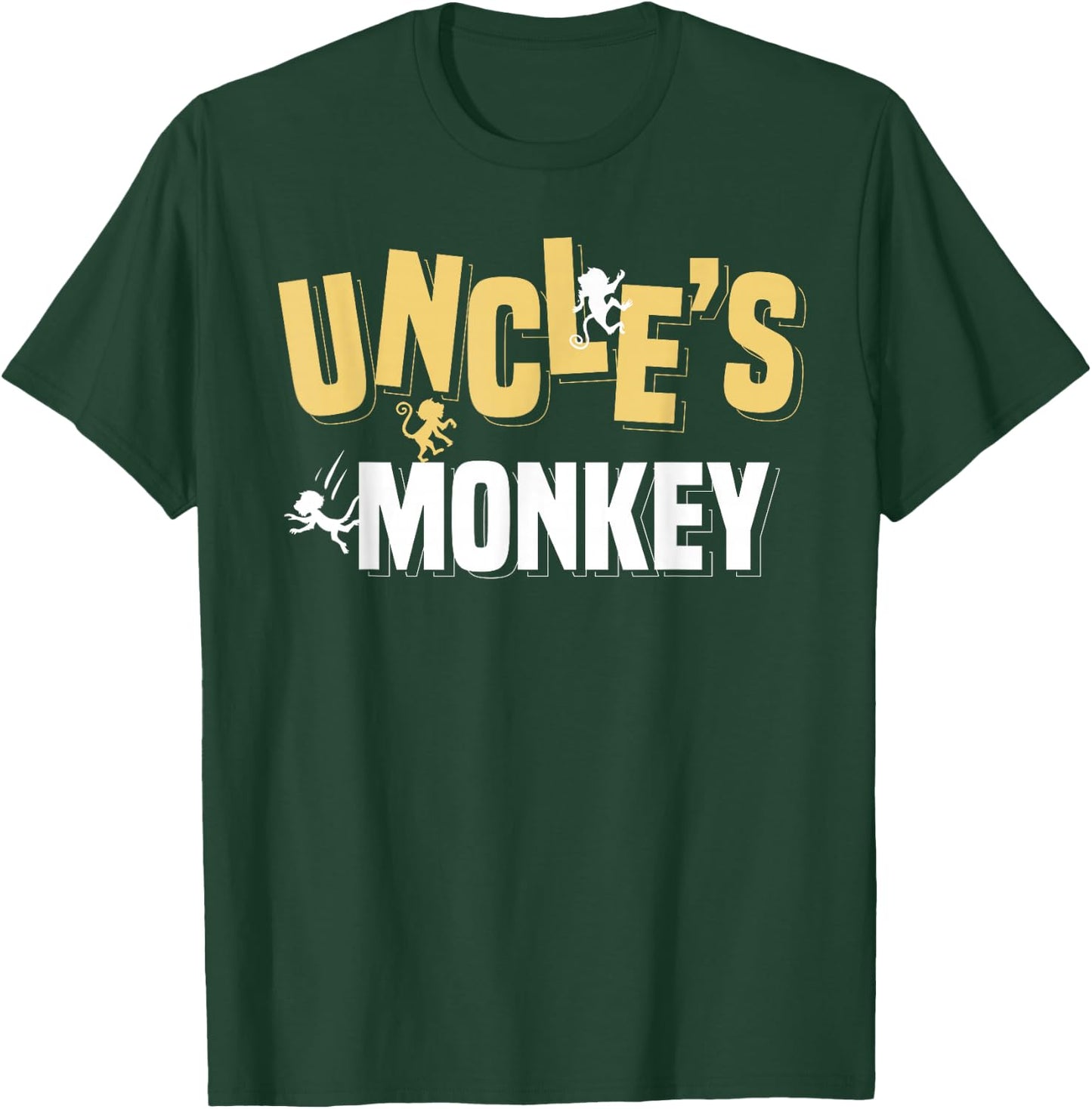 Uncle's Monkey T-Shirt - T-Shirt | Forest
